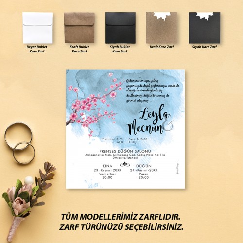 Beren Kare Davetiye 1744 - Yaren Davetiye